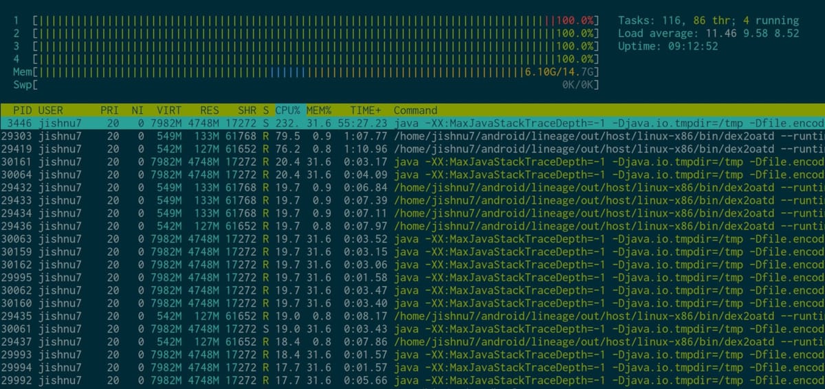 Building LineageOS 15.1 from source