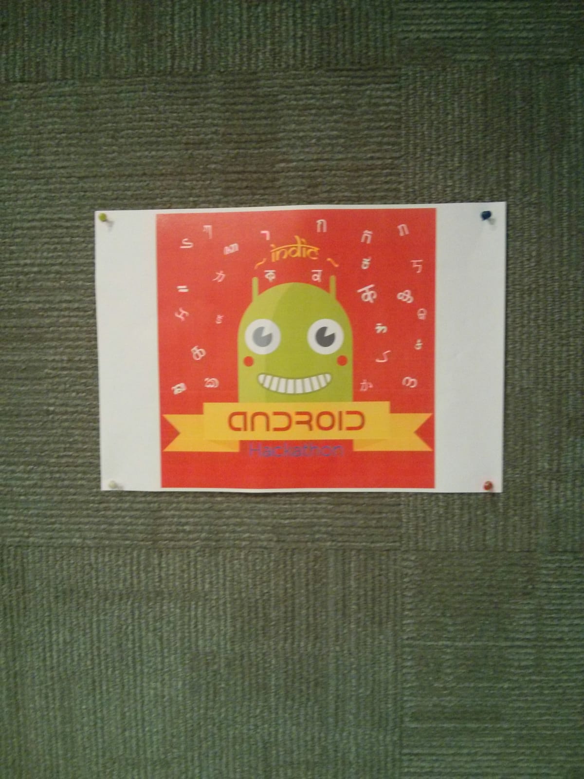 Google Indic Android hackathon